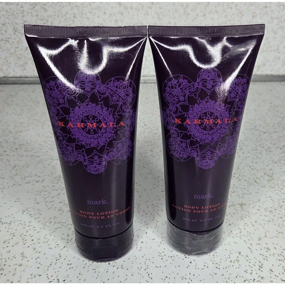 Avon Mark Karmala Perfumed Body Lotion 6.7 fl oz Rare Discontinued Lot Of 2